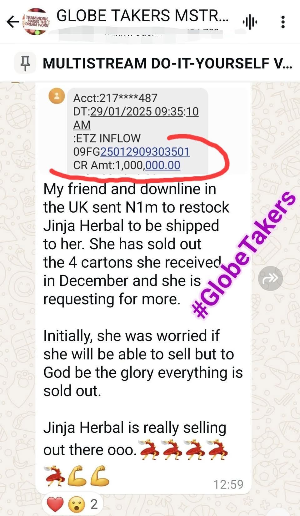 testimony of infertility and low immunity